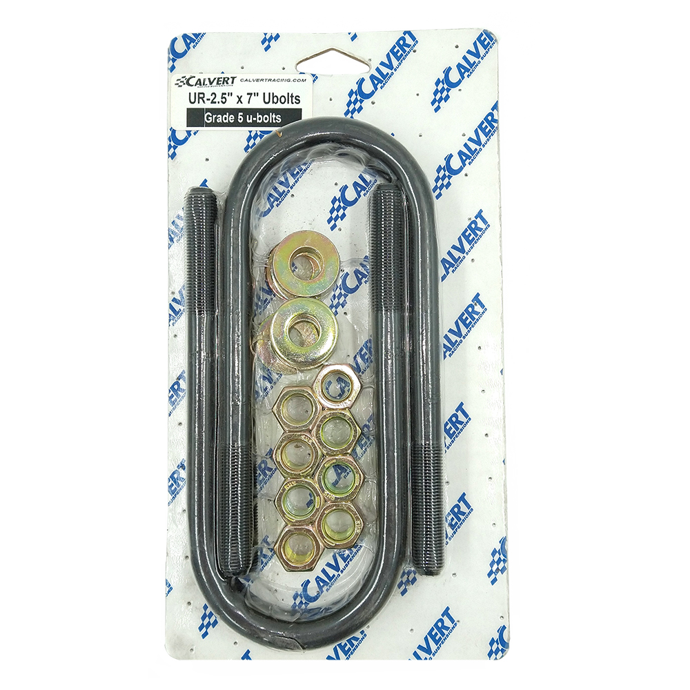 U-Bolts, Round/set, 2.5"x7" (CUR250x70)