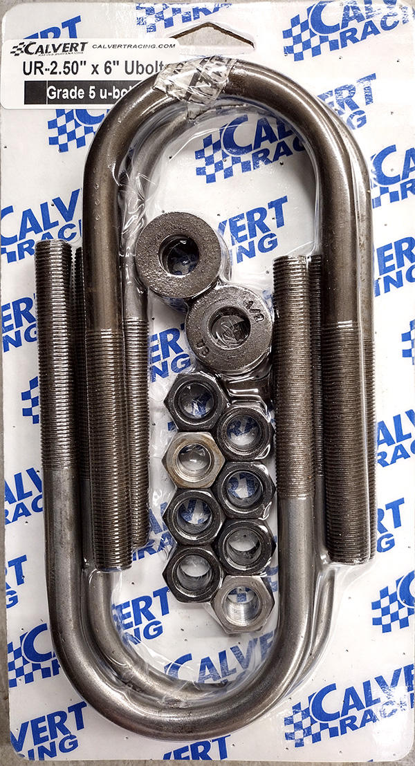 Ubolts 2.5 x 6"