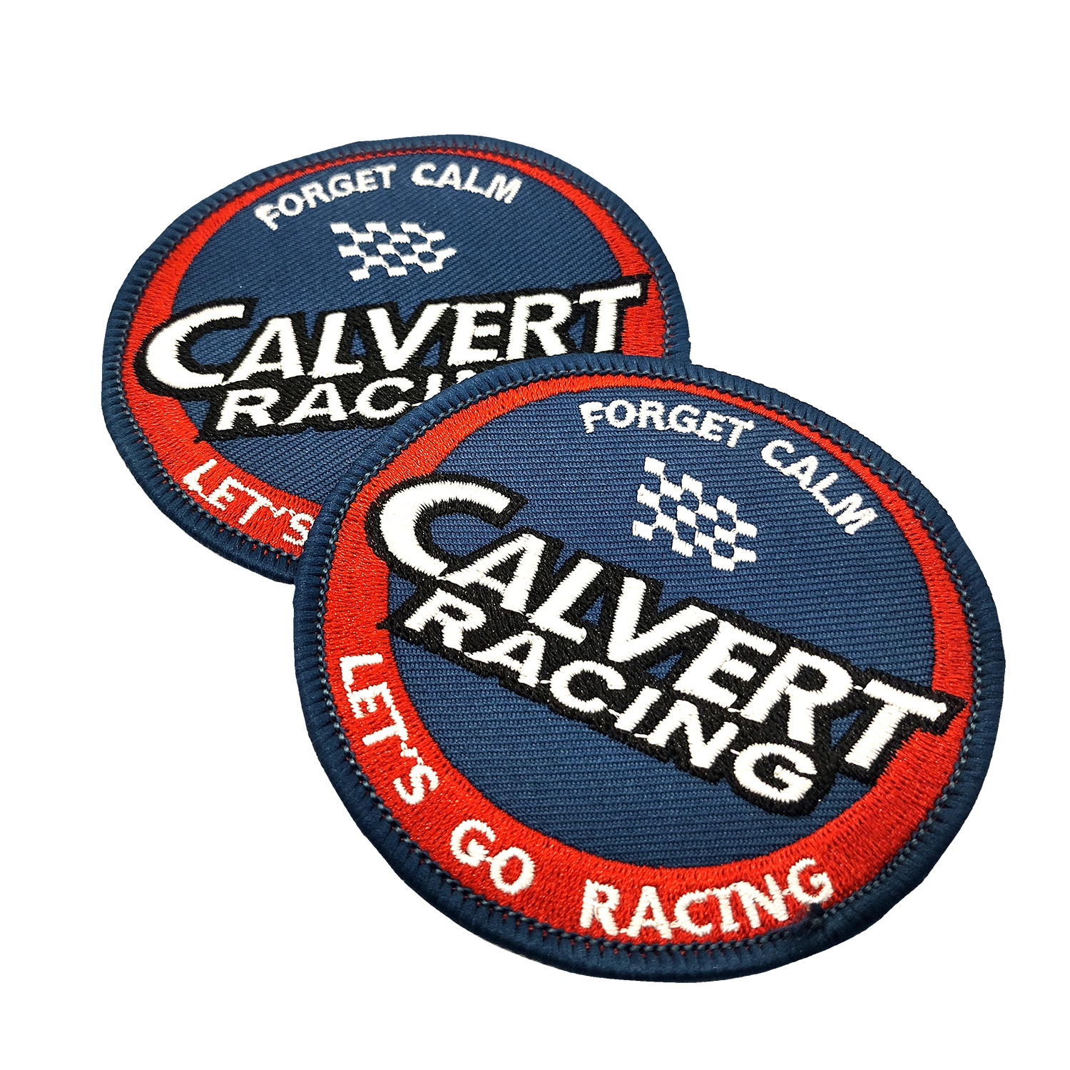 IRON ON LOGO PATCHES, SET OF TWO (LS-Patch-2)